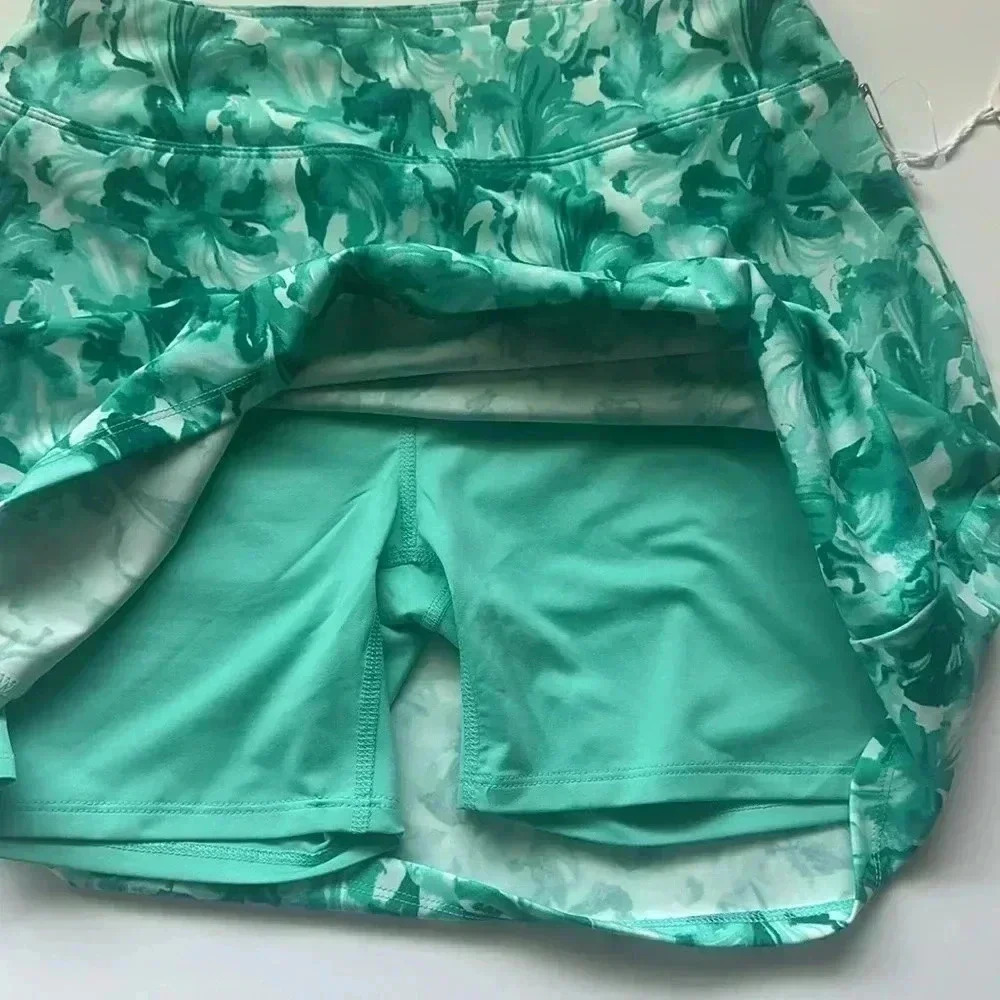 TOMMY BAHAMA Tropic Active A-line Skort Built in Tee holder UPF 50 - Picture 5 of 9